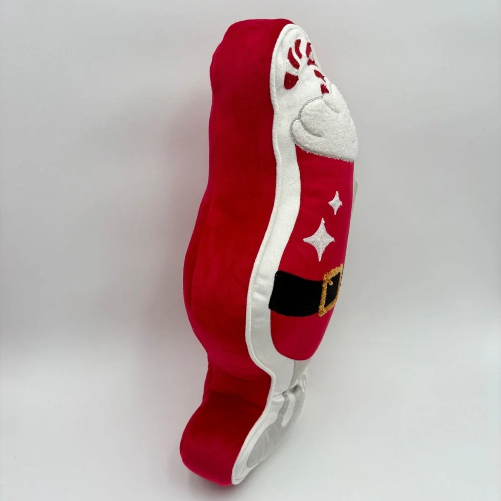 Studio Curate Christmas Holiday Santa Cocktail Glass Shaped Decorative Pillow‎